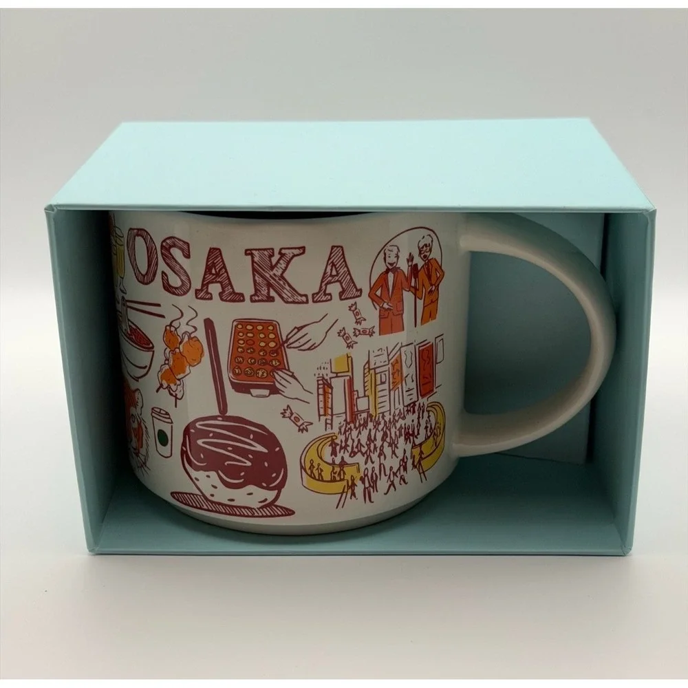 Starbucks Been There Series Japan Mug Kyoto Osaka Set Limited Edition US Seller